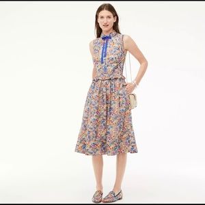 J.Crew Liberty® Margaret Annie Floral Print Dress